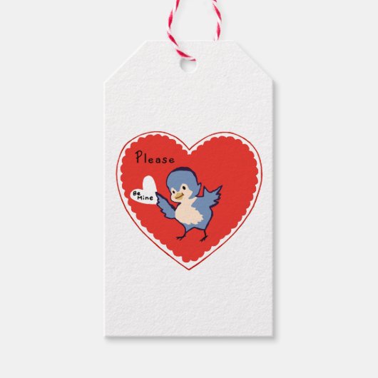 Sois Mon Cadeau De La Saint-Valentin Étiquette De (Devant)