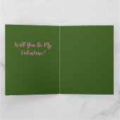 Sois mon Valentin      Carte (Intérieur)