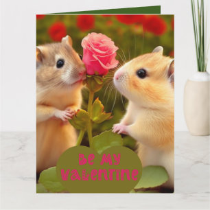 Sois mon Valentin Carte
