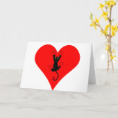 Sois mon....Valentin ! Carte (Fleur jaune)