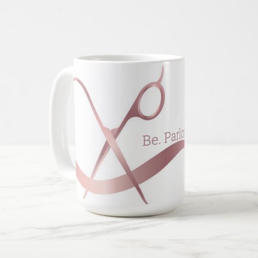 Sois. Parlant. Café Mug (Devant gauche)