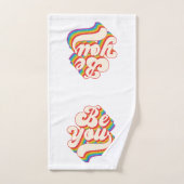 Sois Toi ! Lot de serviettes (Serviette à main)