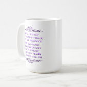 Sois Toi Ma Vision - 15 oz. Mug (Devant gauche)