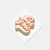 Sois Toi ! Serviettes en Papier (Coin)