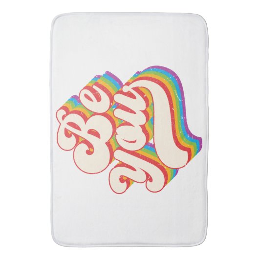 Sois Toi ! Tapis de bain (devant Vertical)