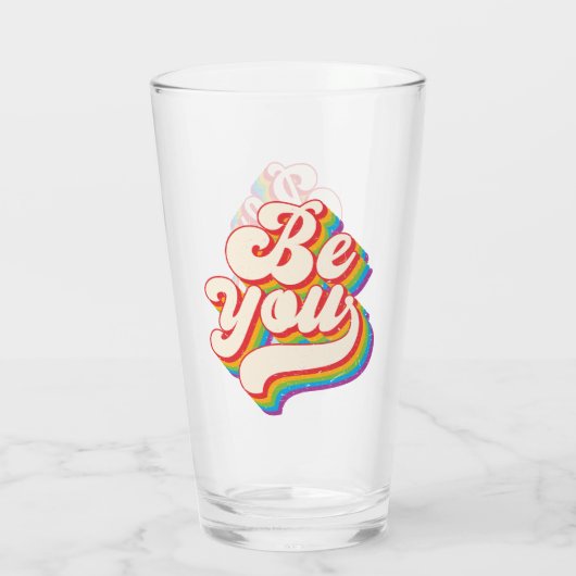 Sois Toi ! Verre (Dos)