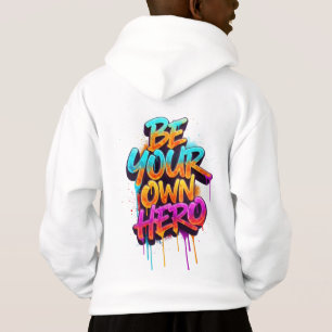 SOIS TON PROPRE HÉROS - Typographie Graffiti