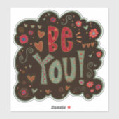 Sois-tu amusant Encouragement Inspirivity Sticker (Feuille)