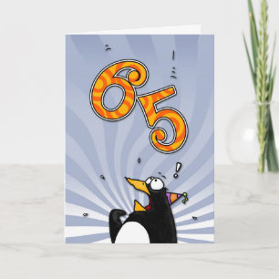 soixante-cinquième anniversaire - carte de