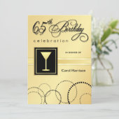 soixante-cinquième Invitations de fête (Debout devant)