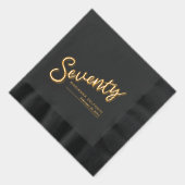 Soixante-dix-70e anniversaire fête d'or noir (Droite)