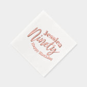 Soixante-dix heureux anniversaire 90e anniversaire (Droite)