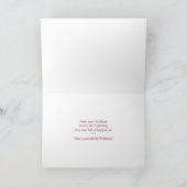 soixante-dixième Carte de joyeux anniversaire - (Intérieur)