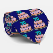 soixante-dixième Cravate d'anniversaire (Roulé)