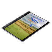 soixante-dixième Livre d'invité de golf de (Côté gauche)