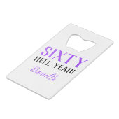 Soixante Enfer Oui ! Purple 60e anniversaire (Devant Angle)