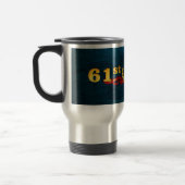 soixante-et-unième Tasse de voyage de logo (Gauche)