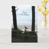 soixante-quinzième Cartes d'anniversaire (Fleur jaune)