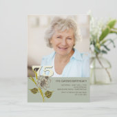 soixante-quinzième Invitation de photo (Debout devant)