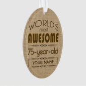 soixante-quinzième Monde de célébration (devant)