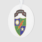 soixante-quinzième Ornement de régiment de Rangers (devant)