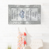 Soixantième bannières personnalisées (En situation)