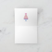 soixantième Carte de remerciements de petits (Intérieur)