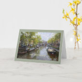 soixantième Carte de voeux d'anniversaire (Fleur jaune)