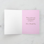 soixantième Gâteau de carte d'anniversaire dans le (Intérieur)