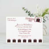 Soixantième invitation unique de fête (Debout devant)