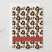 Soixantième invitations d'anniversaire d'empreinte (Dos)