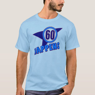 soixantième T-shirt de cadeaux d'anniversaire