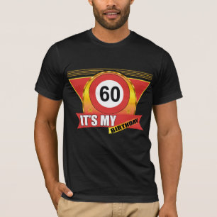 soixantième T-shirt de cadeaux d'anniversaire