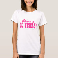soixantième T-shirts de fête d'anniversaire pour