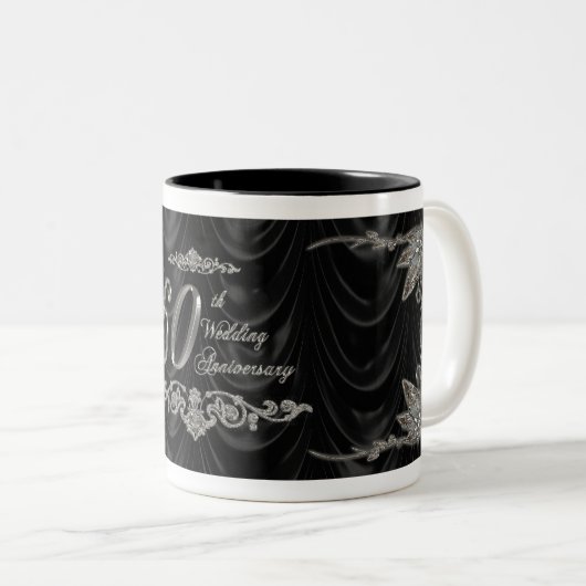 soixantième Tasse d'anniversaire de mariage (Devant droit)