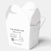 Soja kaars bedrijf toevoegen a r code bedrijfsnaam bedankdoosjes (Geopend)