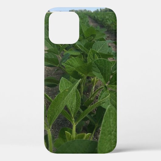 Sojaboon Rows Farming Agriculture Crop Case-Mate iPhone Case (Achterkant)