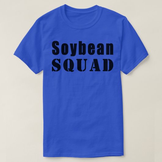 Sojaboon Squad Farmer Funny Soybeans T-shirt (Design voorkant)