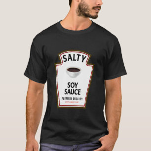 Sojasaus Grappige Kruid Kostuum Feest Matchende T-shirt