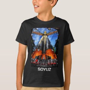 Sojoez raket op pad t-shirt