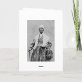 Sojourner Truth Notecard Kaart (Achterkant)