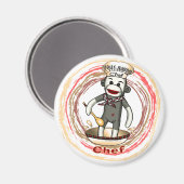 Sok-aap Chef magneet (Voorkant / Achterkant)