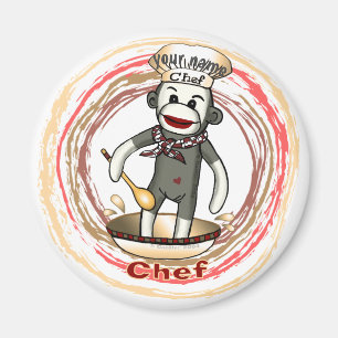 Sok-aap Chef magneet