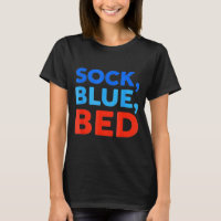 Sok Blauw Bed Grappige Meme