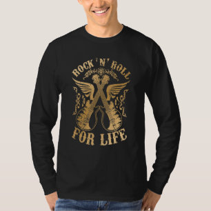 Sok Hop-kostuum Rock 'n' Roll voor het leven voor T-shirt