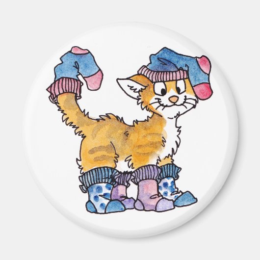 sok Kat magneet (Voorkant)