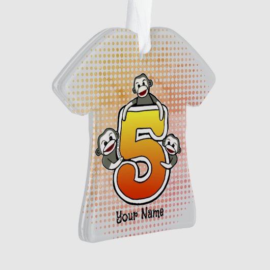 Sokaap nummer 5 ornament (voorkant)