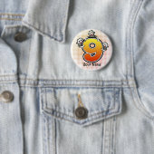 Sokaap Nummer 9 Ronde Button 5,7 Cm (In situ)