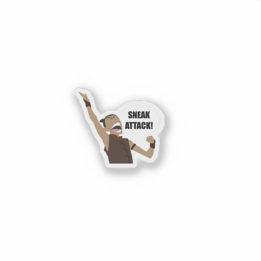 sokka sticker (Voorkant)