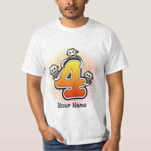 Sokkel Aap Nummer 4 T-Shirt